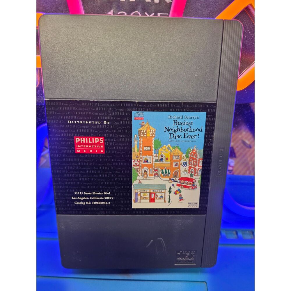 Richard Scarry's Busiest Neighborhood Disc Ever for Philips CD-i